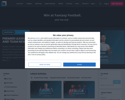 Fantasyfootballhub.co.uk