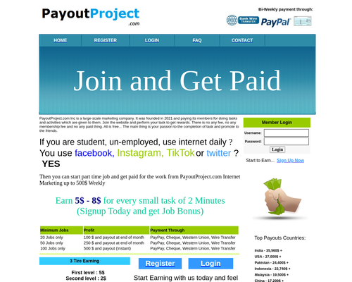 Payoutproject.com