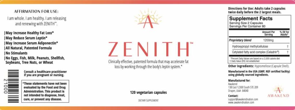 zenith-product-claims
