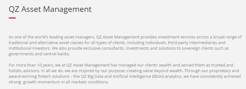qz asset management claim