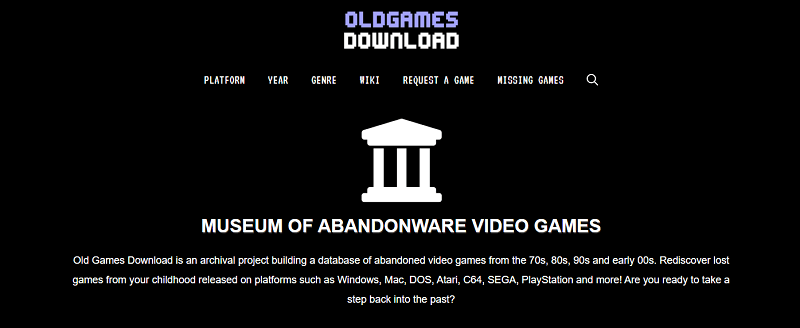 oldgamesdownload.com review