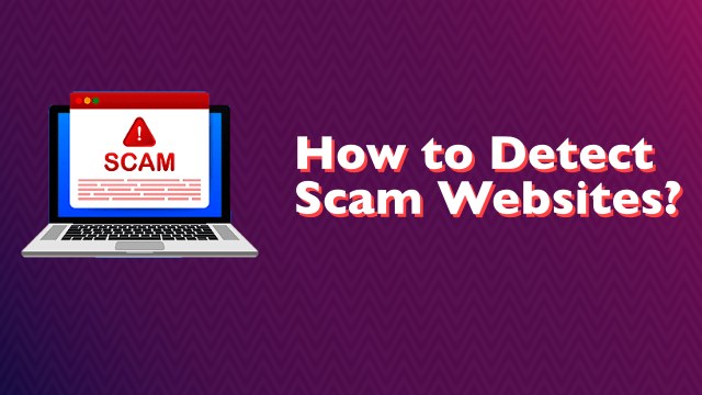 how to detect scam website