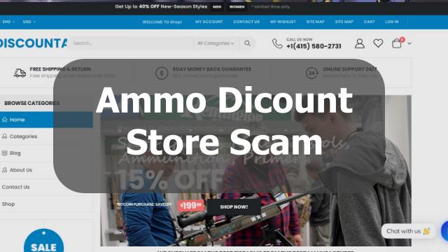 Ammo Discount Stores Scam