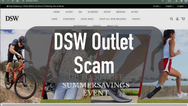 dsw outlet scam