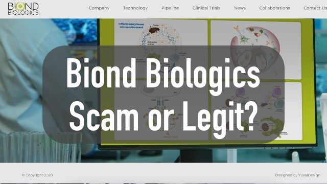 is Biond Biologics legit?