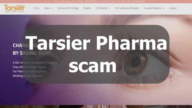 tarsier pharma scam
