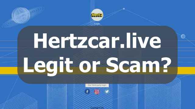 Hertzcar.live scam