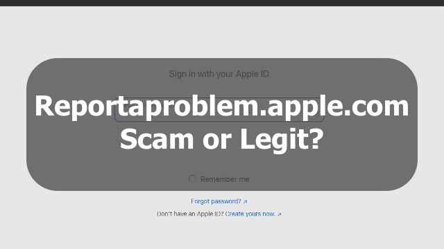 Reportaproblem.apple.com legit