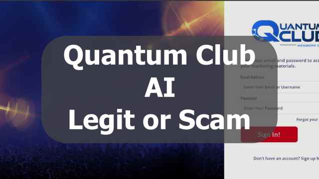 Quantum Club AI Scam