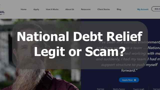 National Debt Relief Legit