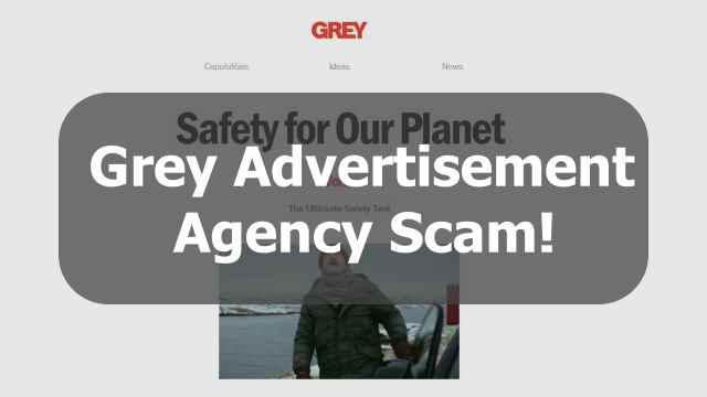 Grey Advertisement agency scam messages