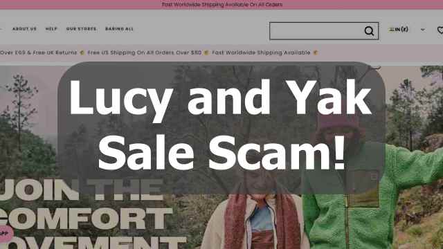 Lucy and yak sale scam