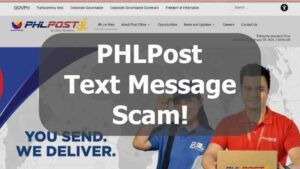 PHLPost text message scam