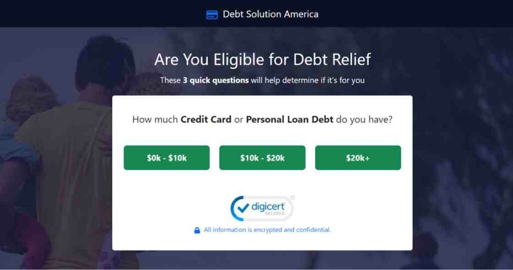 Debt Solutions America official website