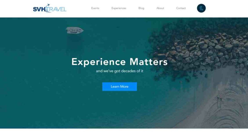 SVH Travel official website
