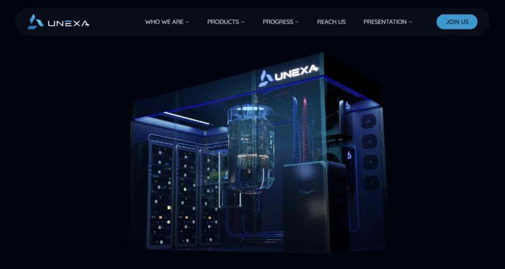 Unexa official website